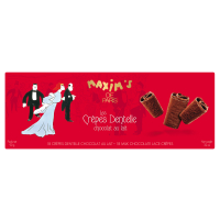 Maxim's Geschenkkarton 18 Spitzen-Crêpes - Milchschokolade - 90 g
