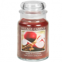 Village Candle Bougie - Apples & Cinnamon 727 g