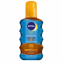 Nivea 'Sun Protect & Bronze SPF30' Sunscreen Oil - 200 ml