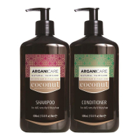 Arganicare 'Coco' Shampoo & Conditioner - 400 ml, 2 Stücke