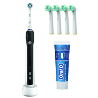 Oral-B Set de brosses à dents électriques 'Pro 650 Cross Action Black' - 6 Unités