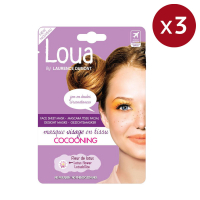 Loua Masque facial en tissu 'Cocooning' - 3 Pack