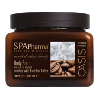 Spa Pharma Exfoliant pour le corps 'Oasis Enriched with brazillian Coffee' - 500 ml