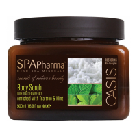 Spa Pharma 'Oasis Enriched with tea tree & mint' Körperpeeling - 500 ml