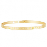 Bijoux à messages 'La Plus Jolie Maman' Armband für Damen