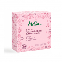 Melvita 'Pétales De Rose & Miel Acacia' Soap - 100 g