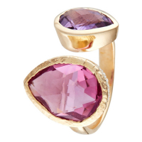 Rainbow Stone 'Mia' Einstellbarer Ring für Damen
