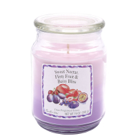 Candle-Lite 'Sweet Berry, Flirty Fruit & Berry Bliss 3 Layer' Duftende Kerze - 538 g