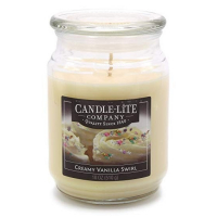 Candle-Lite 'Creamy Vanilla Swirl' Scented Candle - 510 g