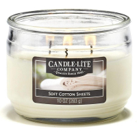 Candle-Lite Bougie parfumée 'Soft Cotton Sheets' - 283 g