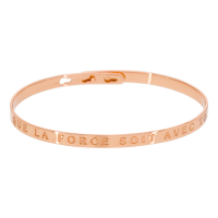 Bijoux à messages 'Que La Force Soit Avec Toi' Armband für Damen