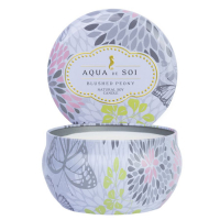 The SOi Company 'Aqua de SOi' Tin Candle - Blushed Peony 255 g