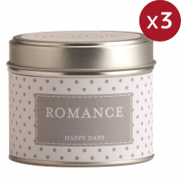 The Country Candle Company Romance Polka Dot Kerze in Dose