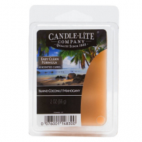 Candle-Lite Cire à fondre - Island Coconut Mahogany 56 g