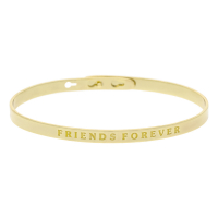 Bijoux à messages Women's 'Friends Forever' Bracelet