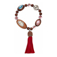 Swarovski 'Wood Tassel Crystalized' Armband für Damen