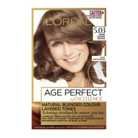 L'Oréal Paris Teinture pour cheveux 'Age Perfect By Excellence' - 5.03 Warm Golden Brown