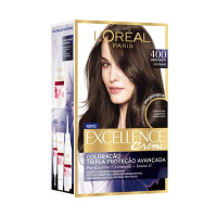 L'Oréal Paris Teinture pour cheveux 'Excellence Lotion Brunette' - 400 True Brown