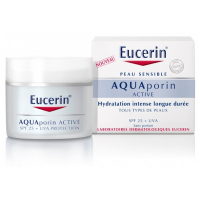 Eucerin Crème hydratante 'Aquaporin Active Protecteur SPF25' - 50 ml