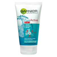 Garnier 'Pure Active' 3 in 1 Face Care - 150 ml