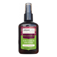 Arganicare Macadamia Oil - Spray réparateur 10-en-1 sans-rinçage - Cheveux secs & abîmés