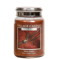 Village Candle 'Italian Leather' Duftende Kerze - 1180 g