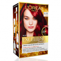 L'Oréal Paris Teinture pour cheveux 'Excellence Intense' - 6,66 Rouge écarlate intense