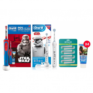 'Star Wars' Zahnpflege Set für Kinder - 14 Stücke