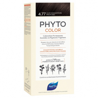 'Phytocolor' Dauerhafte Farbe - 4.77 Deep Brown Chestnut
