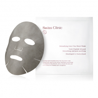 'Detoxifying Grey Clay' Gesichtsmaske aus Gewebe