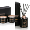 'Luxury Aroma' Diffuser, Scented Candle - 120 ml, 3 Units 170 g