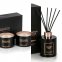 'Luxury Aroma' Diffuser, Scented Candle - 120 ml, 3 Units 170 g