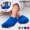 Microwavable Heated Slippers Blue