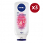 '2 in 1 Eclat Exfoliating' Shower Lotion - 250 ml, 3 Pack
