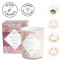 'Ambre' Adjustable Ring, Jewel Candle - 180 g