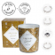'Patchouli' Adjustable Ring, Jewel Candle - 180 g
