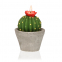 'Cactus With Pot' Kerze
