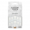 Faux Ongles 'Polished Colour Squoval' - Quite White