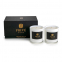 'Mûre - Musc & Rose Pivoine' Scented Candle Set - 280 g, 2 Pieces