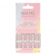 'Square Sorbet Swirl' Fake Nails - 24 Pieces