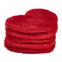 Heart-Shaped Reusable Cosmetic Pads 5-Pack