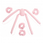 Spider Coolcurl™ Multi-Rod Heatless Hair Curling Tool Set For Medium & Short Hair