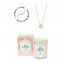 'Anti Stress' Candle, Necklace - 2 Pieces