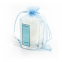'Octagonal Organza' Large Candle - Sea Water 220 g