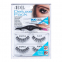 'Deluxe Wispies' Fake Lashes Set - Black 3 Pieces