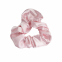 'Pink & White Satin' Scrunchie Set - 4 Stücke