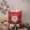 Bougie 3 mèches 'Joy To The World' - 396 g