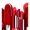 'Rouge G' Lippenstift-Etui + Spiegel - Red Vanda