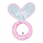 Barbie™ ❤︎ Bunny Ears Hair Protecting Headband And Hair Tie | Blue Panther