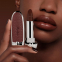 'Rouge G'  Lipstick Case + Mirror - Berry Brown